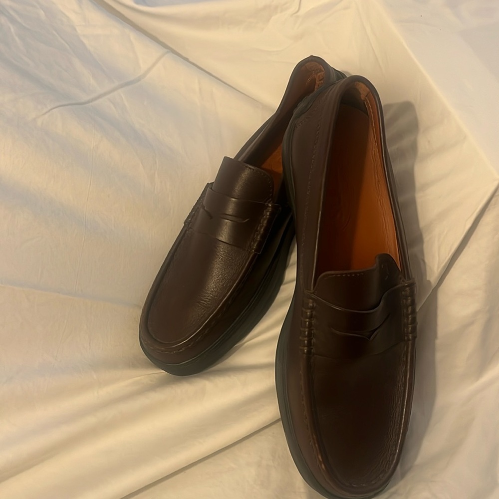Tod’s Dark Brown Penny Loafers Size 8.5